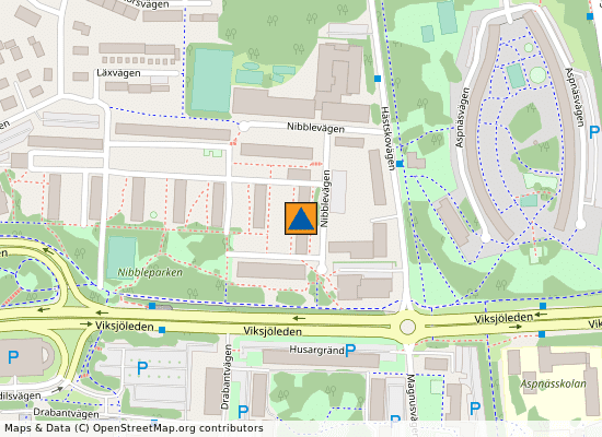 Jakobsberg 2:2527 på kartan