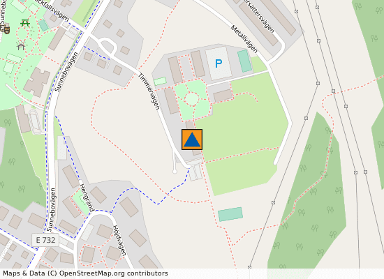 Tangenten 3 på kartan